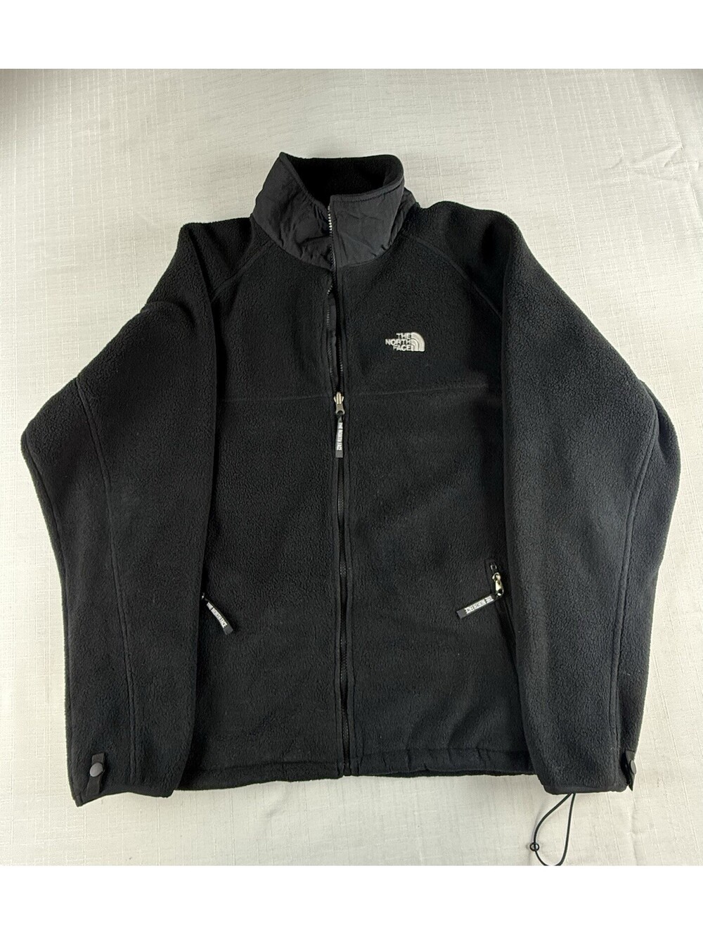 The North Face Khumbu Fleece Jacket Men’s XXL Black Full Zip Outdoor Coat